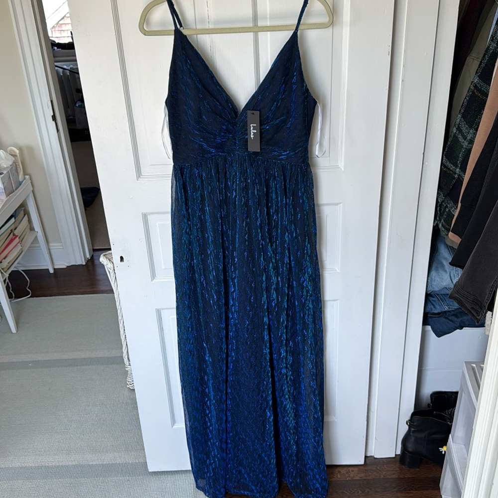 Lulus Blue Maxi Dress